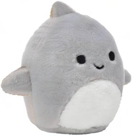 Squishmallows Micromallows Sealife Squad, sechs 2-Zoll-Meerestiere, unwiderstehlich weicher bunter Plüsch, Mini-Hai, Otter und Seepferdchen