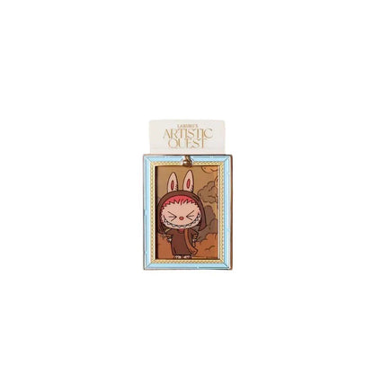 Labubu Louvre Limited Kühlschrankmagnet-Überraschungsbox