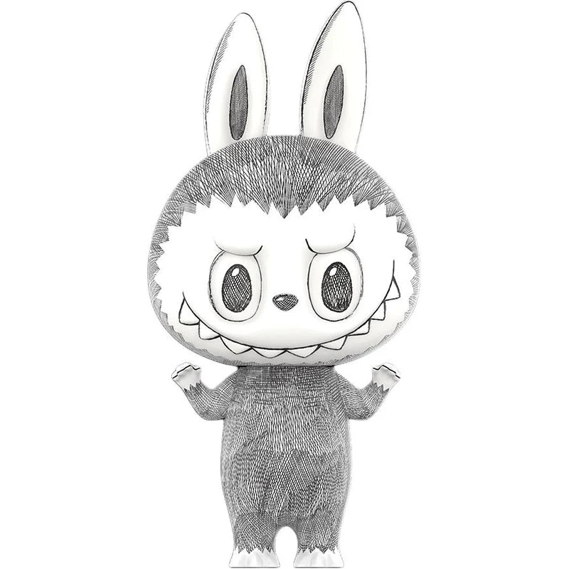 Figurine en vinyle Mega Labubu Sketch – 400%