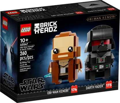 BrickHeadz Star Wars Obi-Wan Kenobi und Darth Vader (40547)