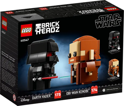 BrickHeadz Star Wars Obi-Wan Kenobi und Darth Vader (40547)