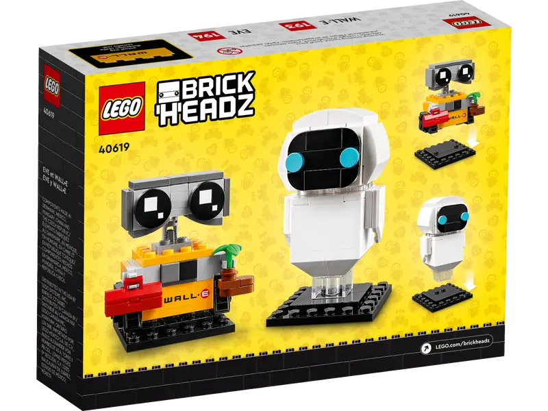 BrickHeadz EVE und WALL•E (40619)