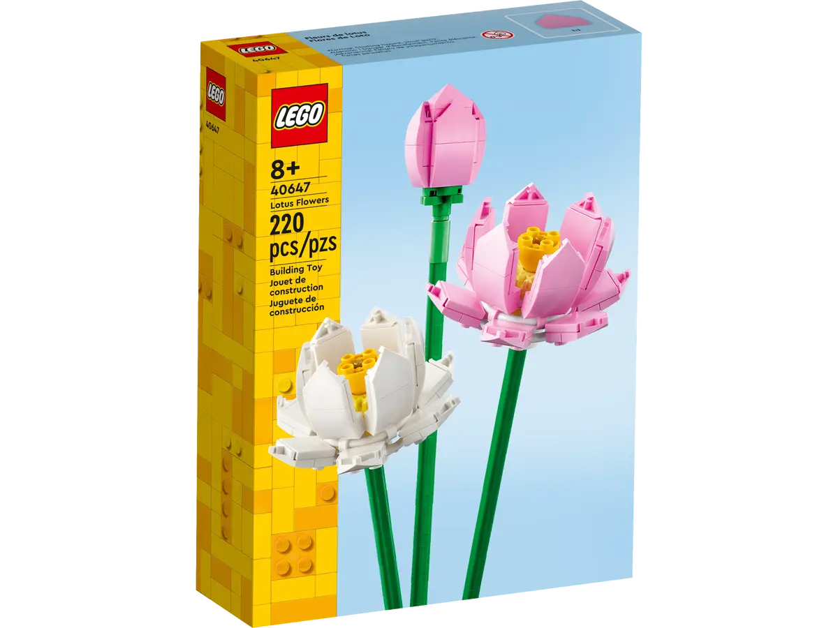 Baukasten „Lotusblumen“ (40647).