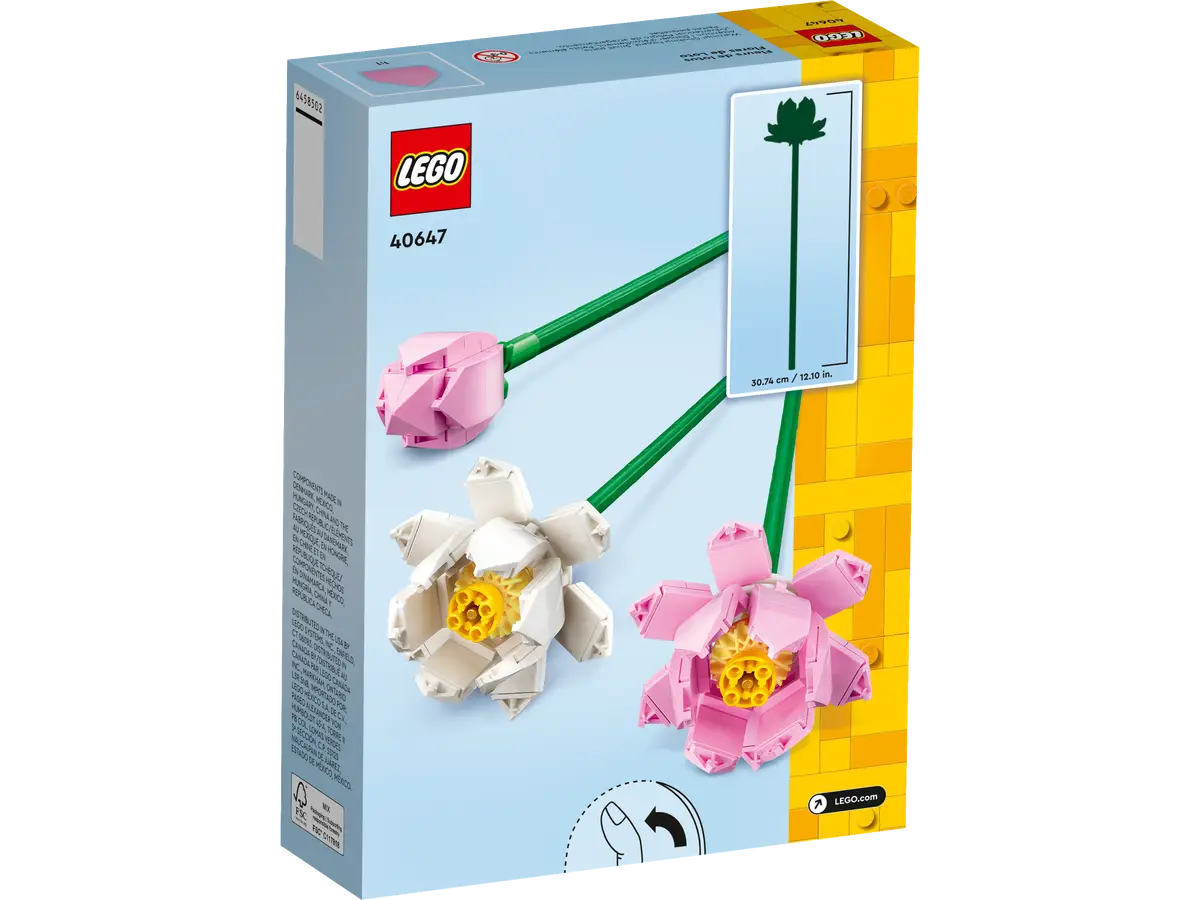 Baukasten „Lotusblumen“ (40647).