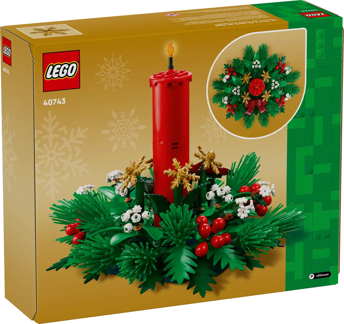Décoration de table de Noël (40743) Jeu de construction