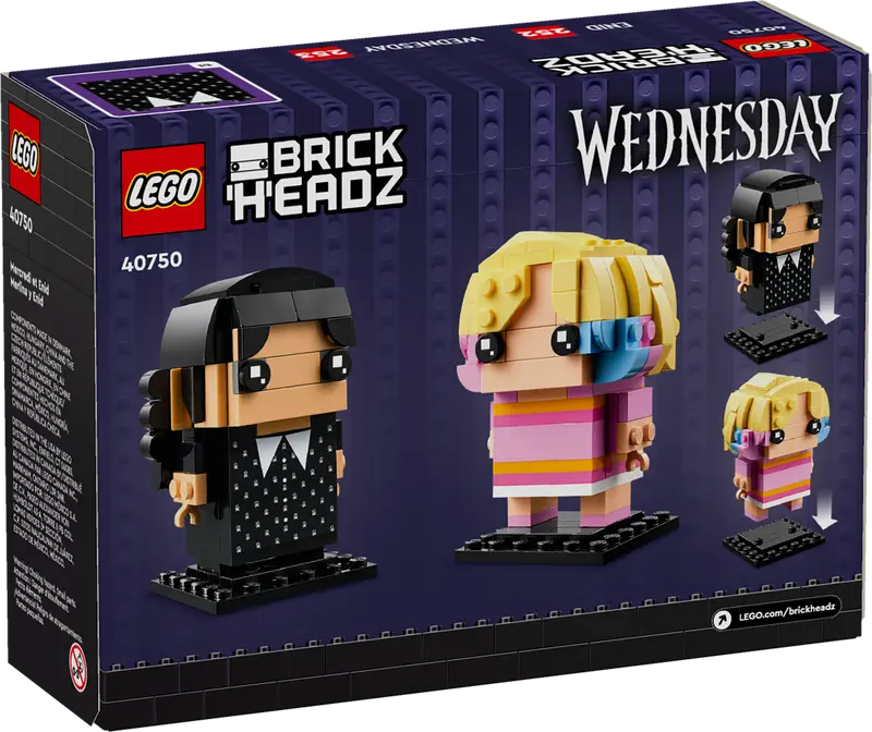 BrickHeadz Mittwoch & Enid
