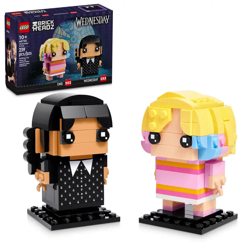 BrickHeadz Mercoledì e Enid