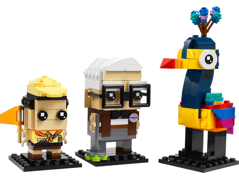 BrickHeadz Disney und Pixar Carl, Russell & Kevin (40752)