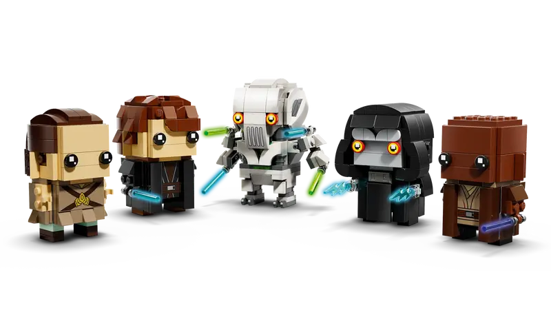 BrickHeadz Star Wars - Set per il 20° anniversario della Vendetta dei Sith (40796)