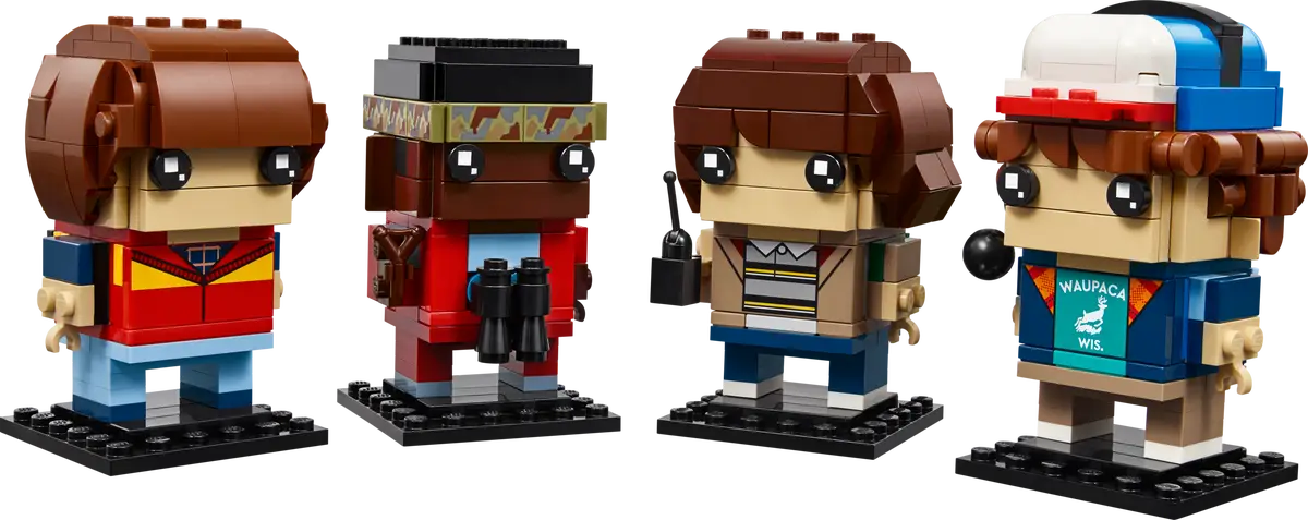 Mike, Dustin, Lucas und Will Figuren (40801)
