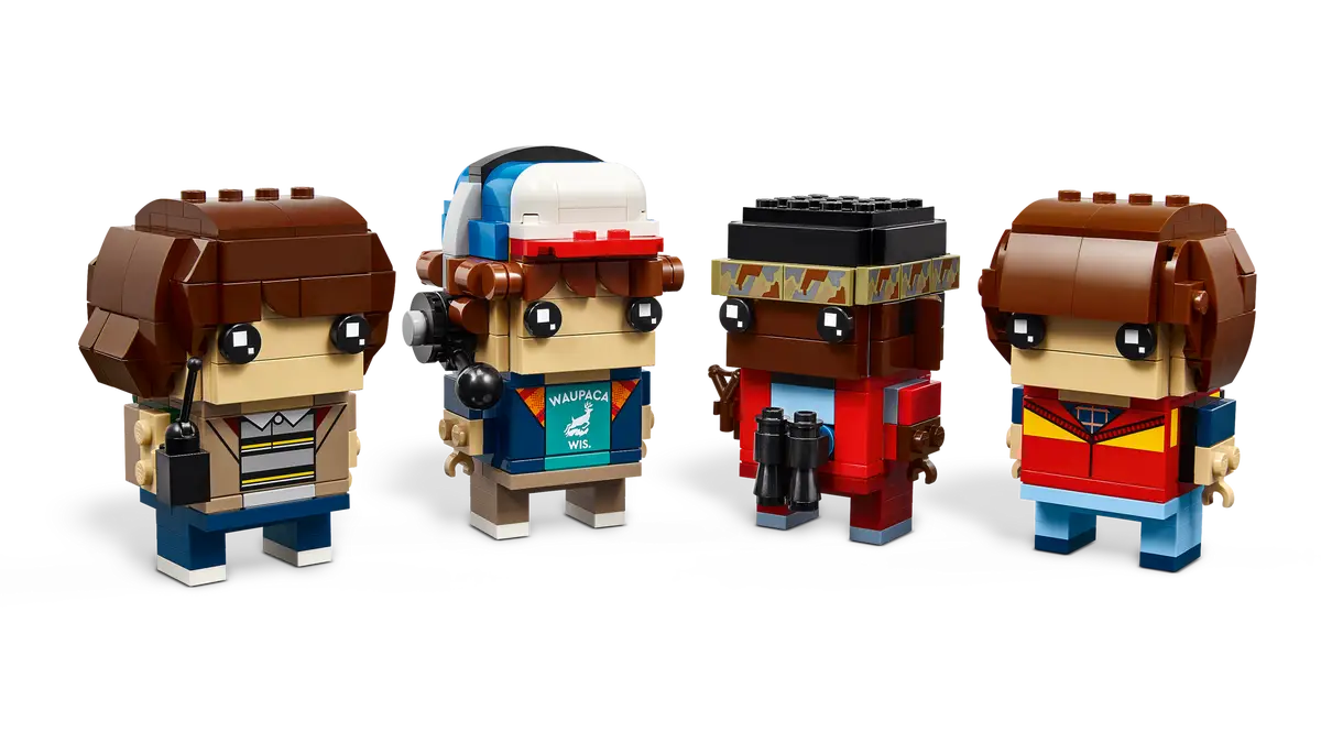 Mike, Dustin, Lucas und Will Figuren (40801)