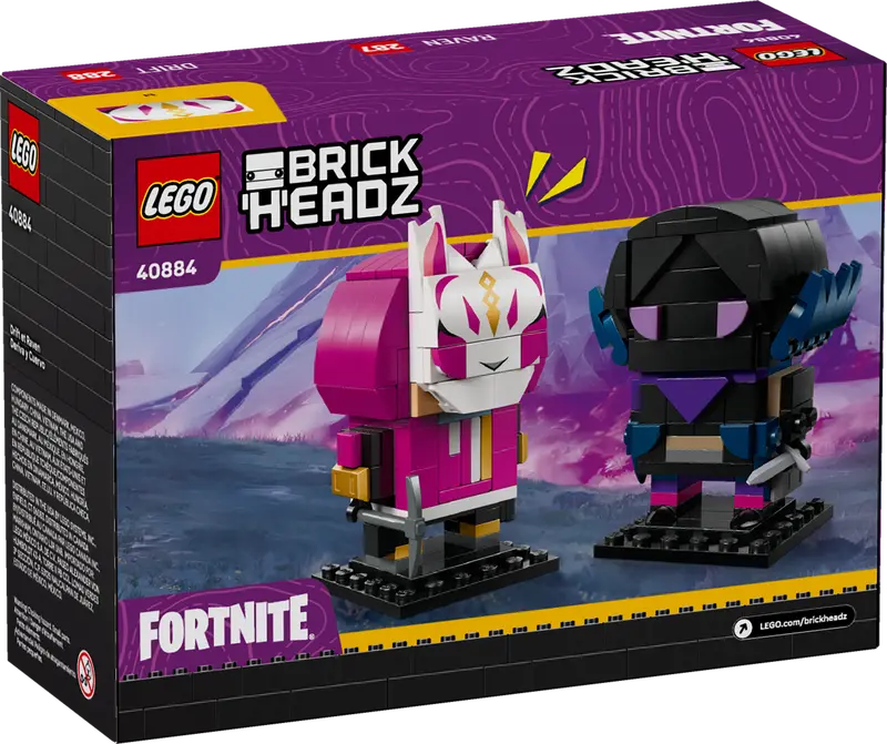 BrickHeadz Dérive et Corbeau