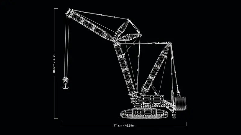 Grue sur chenilles Liebherr LR 13000
