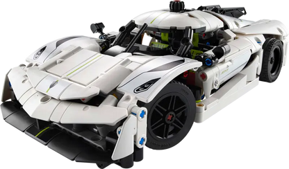 Weißes Hypercar – Koenigsegg Jesko Absolut (42184)