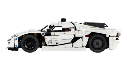 Weißes Hypercar – Koenigsegg Jesko Absolut (42184)
