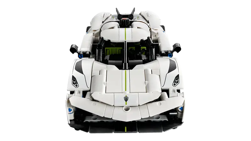 Weißes Hypercar – Koenigsegg Jesko Absolut (42184)