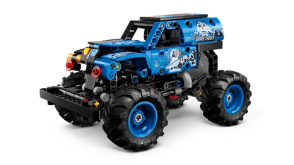 Monster Jam Grave Digger Fire and Ice Pull-Back Truck (42219)