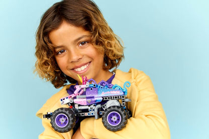 Monster Jam Sparkle Smash Pull-Back Truck (42220)