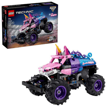 Monster Jam Sparkle Smash Pull-Back Truck (42220)