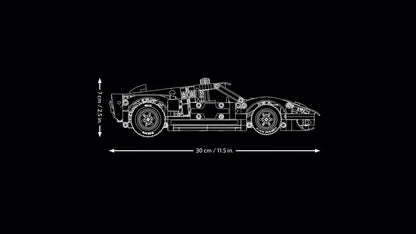 Auto da corsa Ford GT40 MKII del 1966 (42223)
