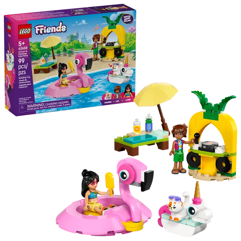 Einhorn- und Flamingo-Poolparty (42658)