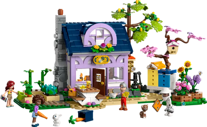 Imkerhaus und Blumengarten (42669)