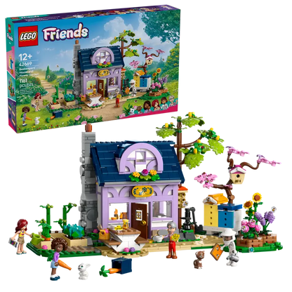 Imkerhaus und Blumengarten (42669)