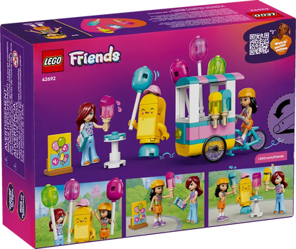 Stand de crème glacée et de ballons (42692)
