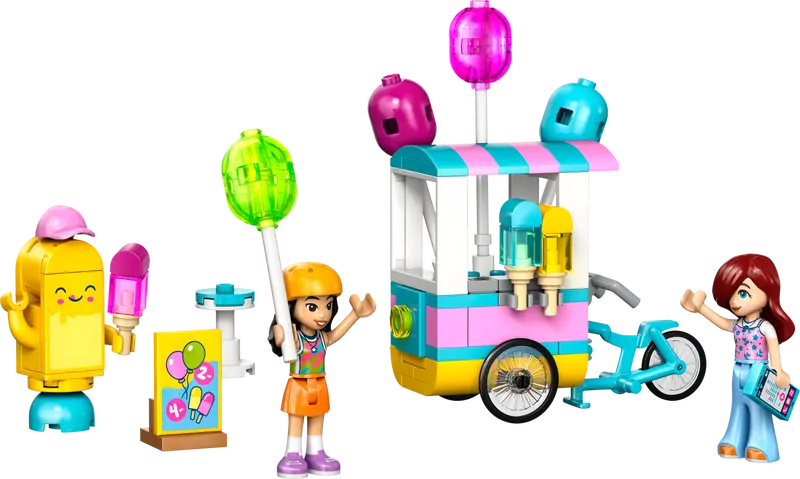 Stand de crème glacée et de ballons (42692)
