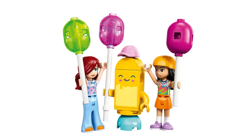 Stand de crème glacée et de ballons (42692)