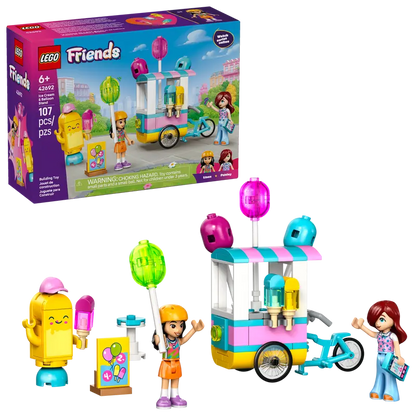 Stand de crème glacée et de ballons (42692)