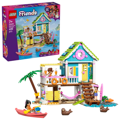 Strandhaus mit Robben (42699)