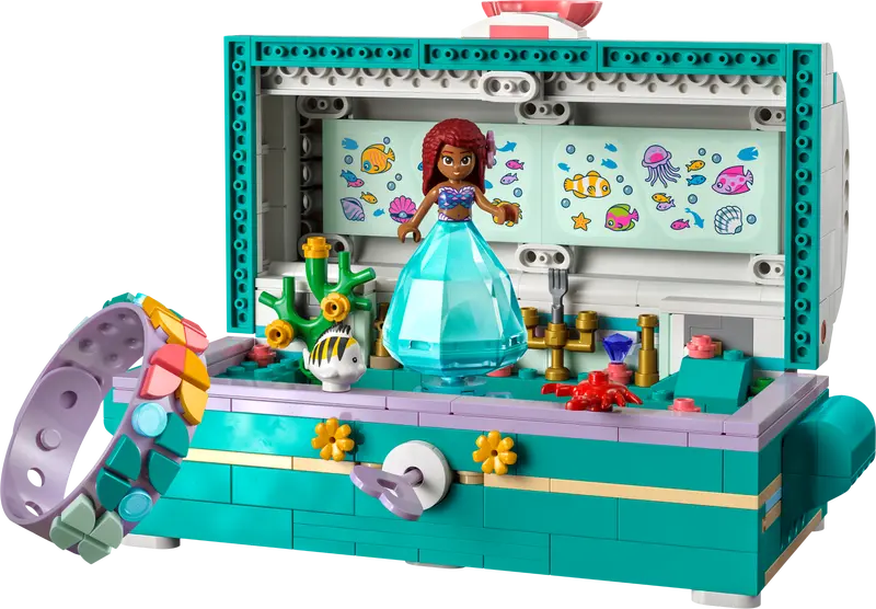 Lo scrigno del tesoro Disney di Ariel (43229)