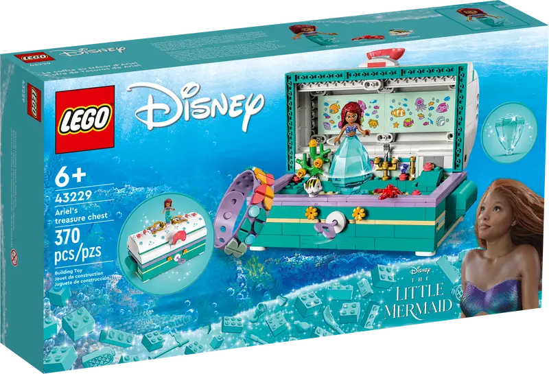 Lo scrigno del tesoro Disney di Ariel (43229)