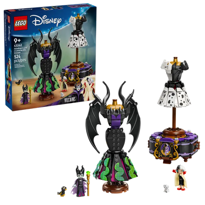 Abiti Disney Malefica e Crudelia De Mon (43262)