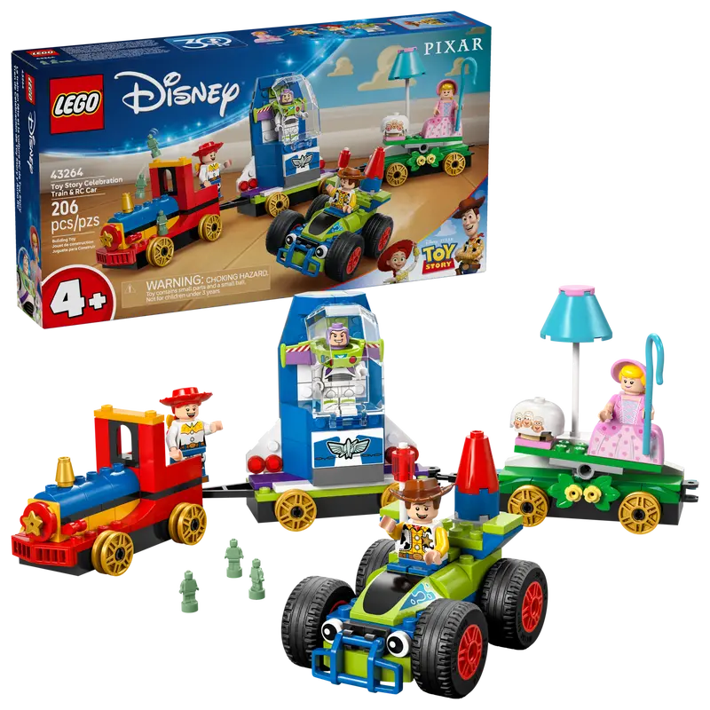 Treno e carrozza celebrativa Disney Toy Story (43264