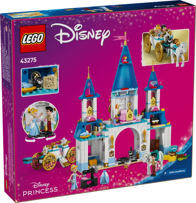 Disney Cinderellas Schloss und Pferdekutsche (43275)