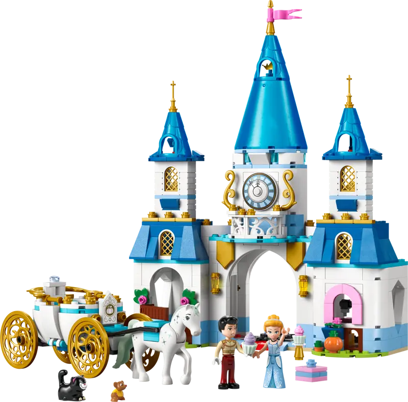 Disney Cinderellas Schloss und Pferdekutsche (43275)