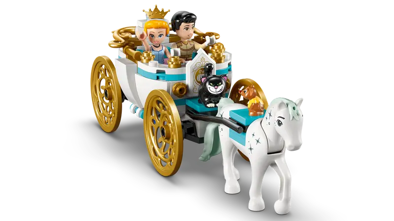 Disney Cinderellas Schloss und Pferdekutsche (43275)