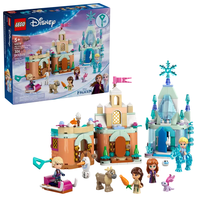 Disney Frozen Mini Arendelle Castle und Elsas Eispalast (43278)