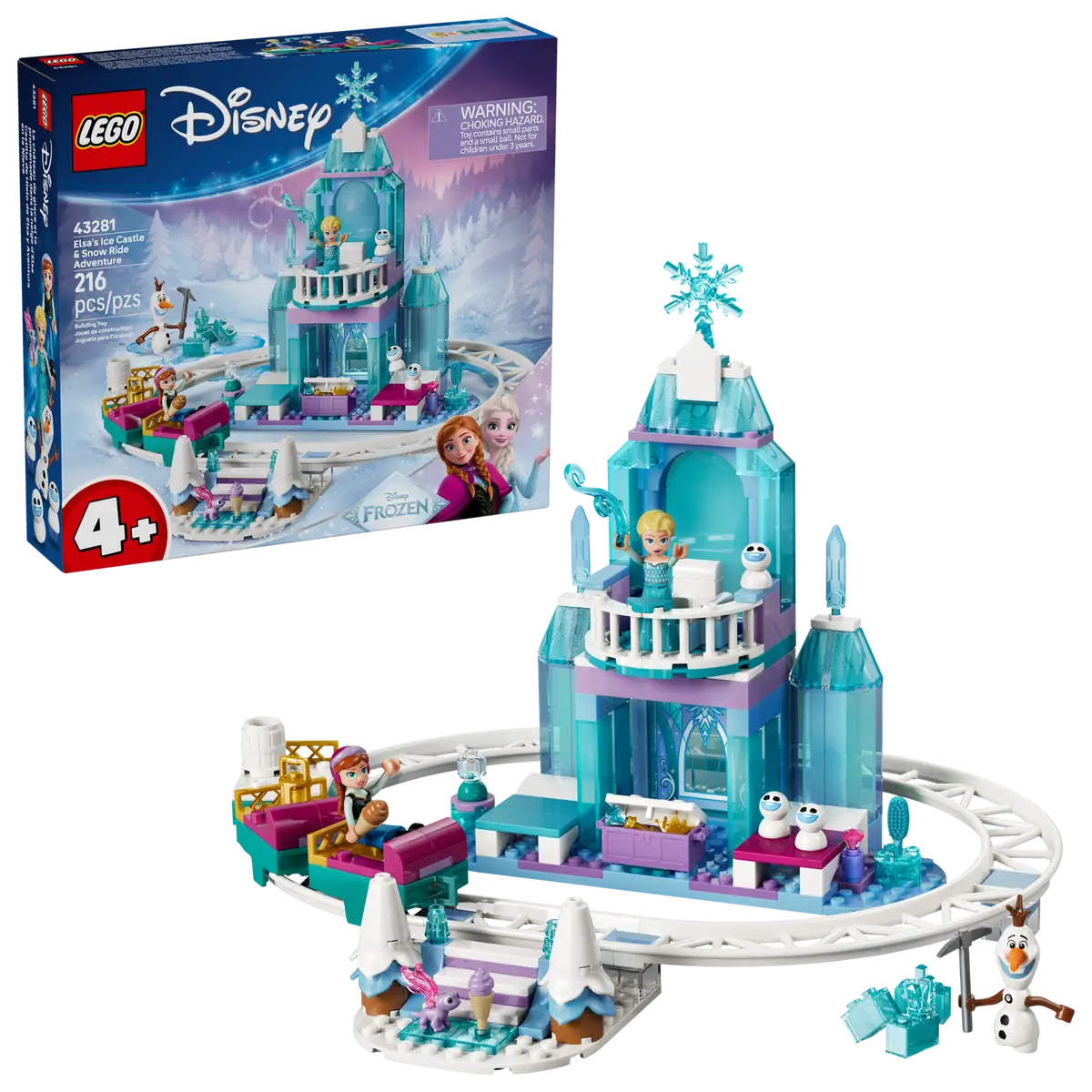 Elsas Eisschloss und Schneefahrt-Abenteuer (43281)