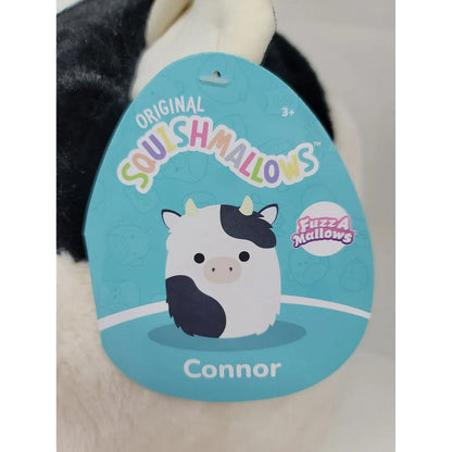 Squishmallows Fuzz-A-Mallows Connor la vache