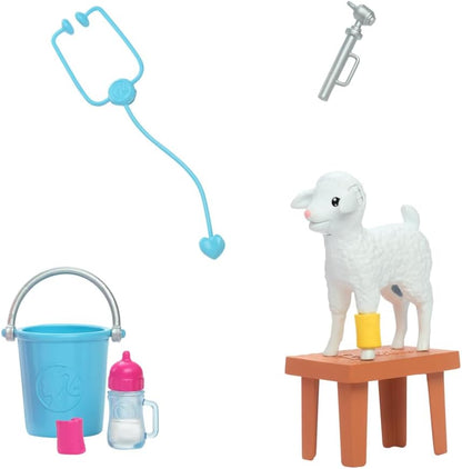 Ensemble poupée vétérinaire et accessoires Barbie 65e anniversaire de la ferme