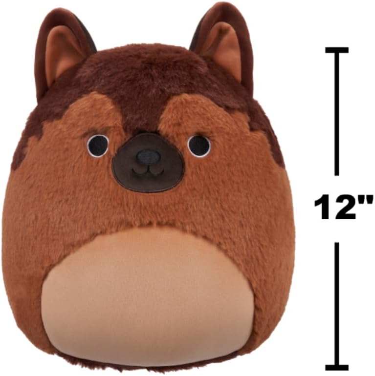 Squishmallows Fuzz-A-Mallows Mario Der Deutsche Schäferhund
