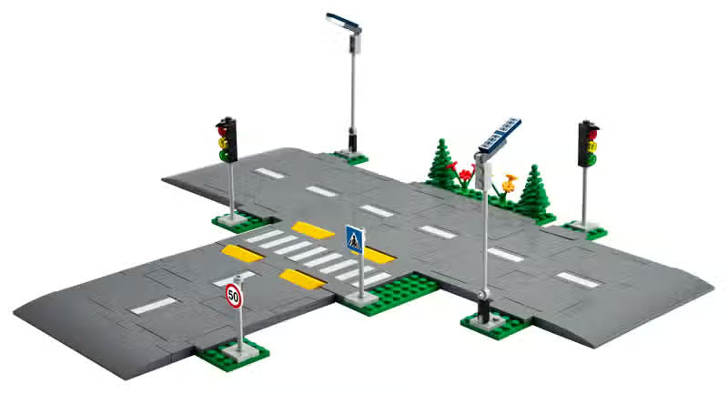 Plaques de route LEGO City (60304)