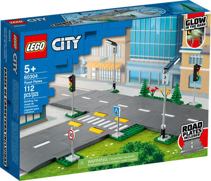 Plaques de route LEGO City (60304)
