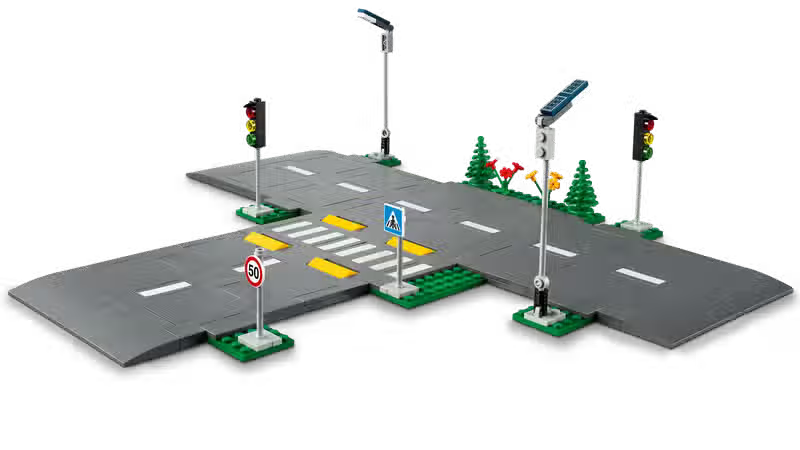 Plaques de route LEGO City (60304)