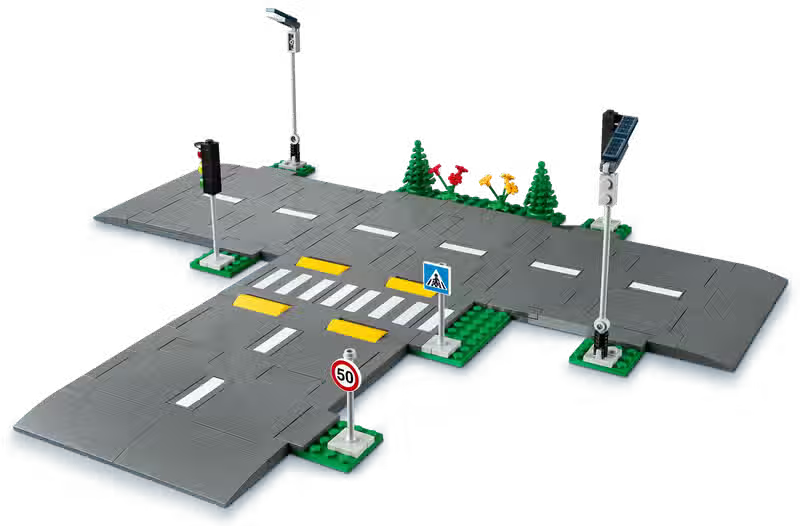 Plaques de route LEGO City (60304)