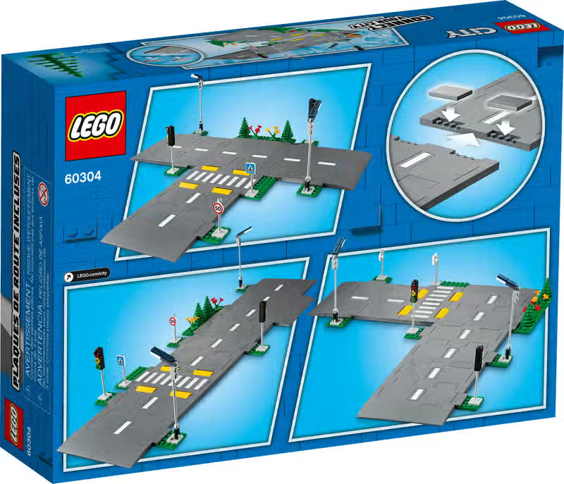 Plaques de route LEGO City (60304)