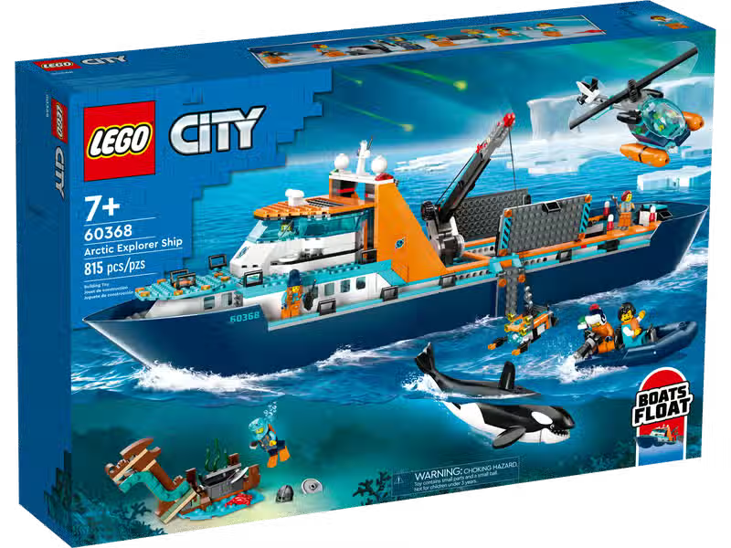 LEGO City Arktisches Entdeckerschiff (60368)